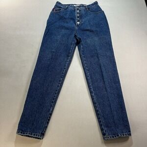 Bongo Straight Leg Velveted Jeans Women's Sz 11 W 28 Button Fly Y2K Pants